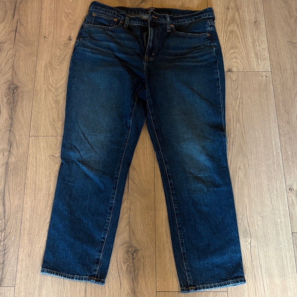 J. Crew Slim Boyfriend Jeans in Blue